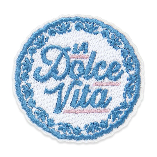 Iron-On & Adhesive La Dolce Vita Patch by Make Market®